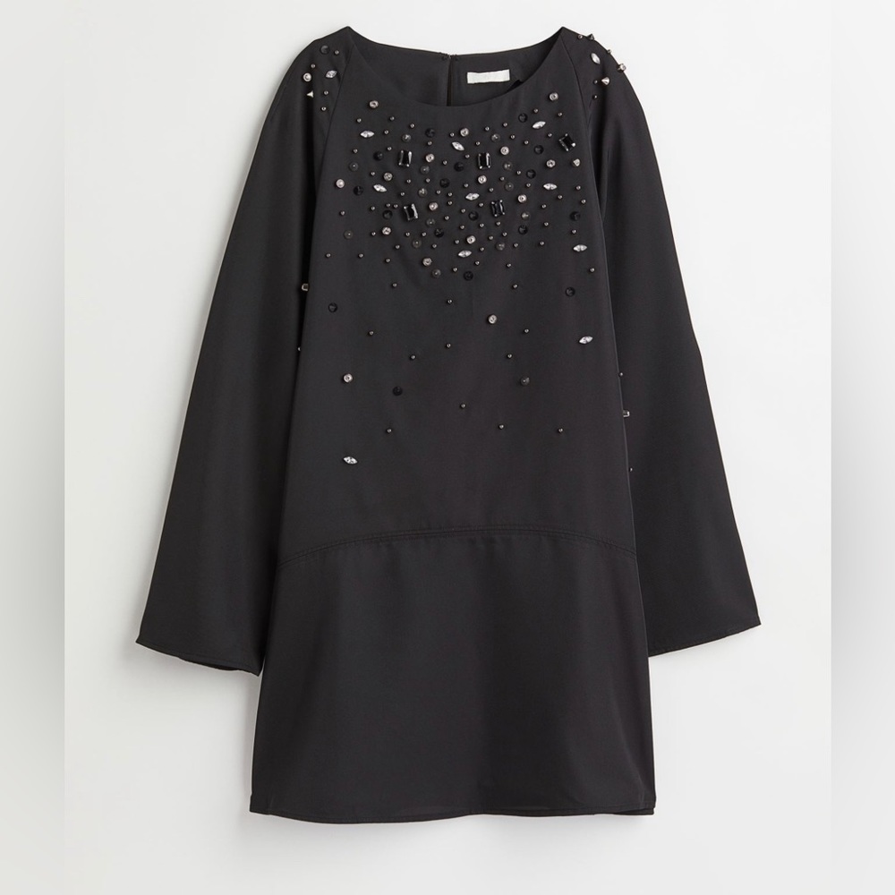 HM stud detail dress